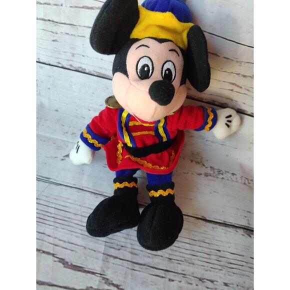 Disney MICKEY AND SUGAR PLUM MINNIE NUTCRACKER Bean Bag Plush Beanie Christmas - Picture 6 of 11